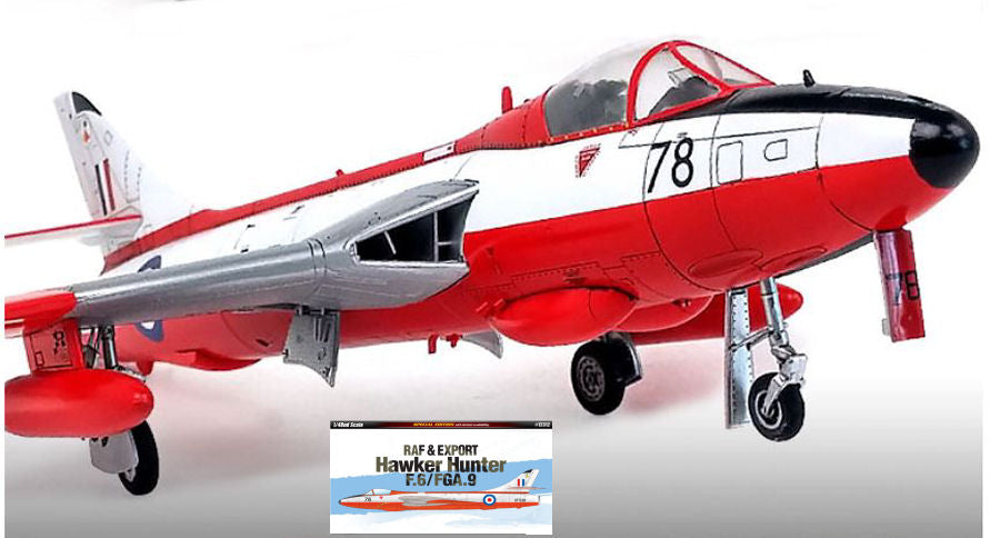 Hawker Hunter F.6/FGA.9 Kit – Academy 1:48