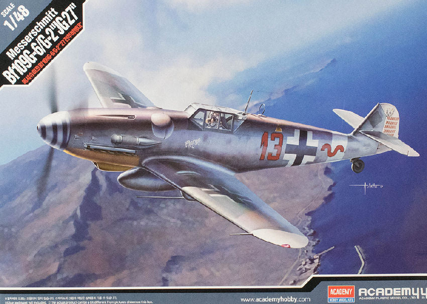 Messerschmitt Bf109G-6/G-2 "Jg 27" Kit 1:48 – Academy