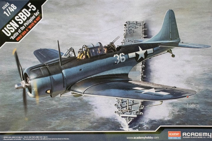 Usn SBD-5 Battle Of Philippine Sea Kit – Academy 1:48
