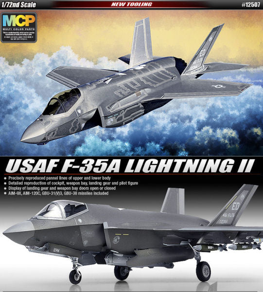 Usaf F-35A Lighning Ii Kit – Academy 1:72