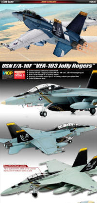 F/A-18F Usn "VF-103 Jolly Rogers" Kit – Academy 1:72