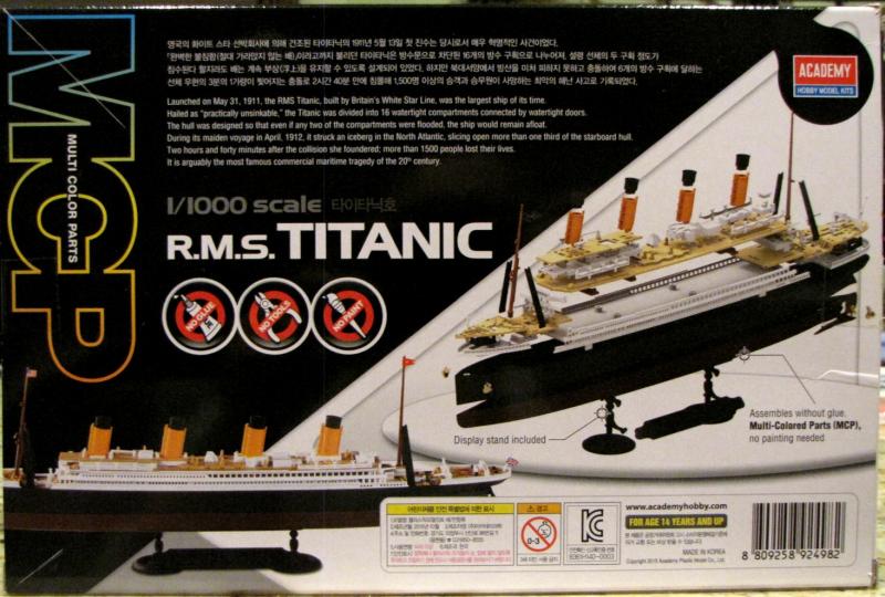 Rsm Titanic Kit – Academy 1:1000