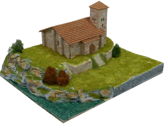 Chiesa Romanica De Santa Cecilia Spain Sec.xii Pcs 1400 Kit – Aedes Ars 1:150