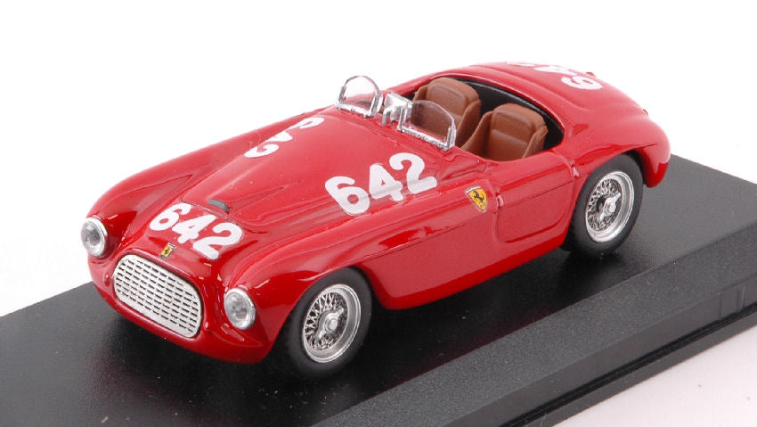 Ferrari 166 Mm Barchetta N.642 Mille Miglia 1949 Taruffi-nicolini – Art Model 1:43
