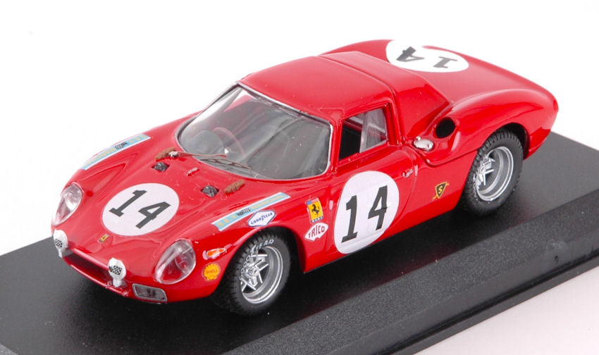 Ferrari 275 Lm N.14 24 H Le Mans 1968 M.GREGORY-C.KOLB – Best Model 1:43