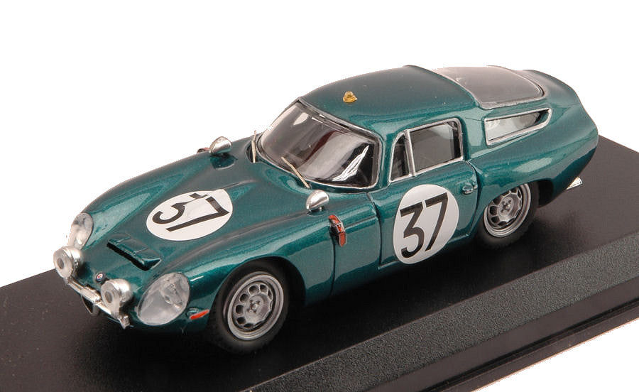 Alfa Romeo TZ1 N.37 Le Mans Test 1964 Bussinello-biscaldi – Best Model 1:43