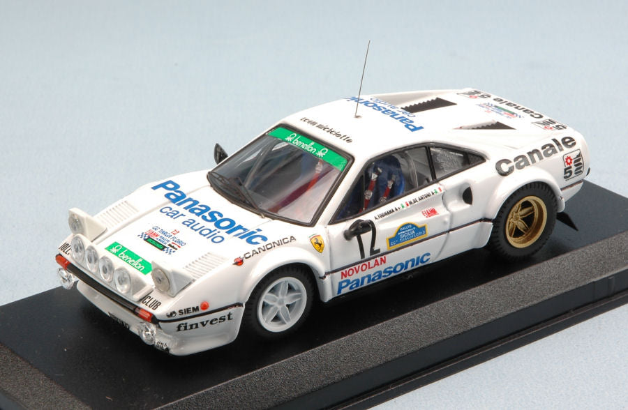 Ferrari 308 N.12 Winner Targa Florio Rally 1982 Tognana-de Antoni – Best Model 1:43