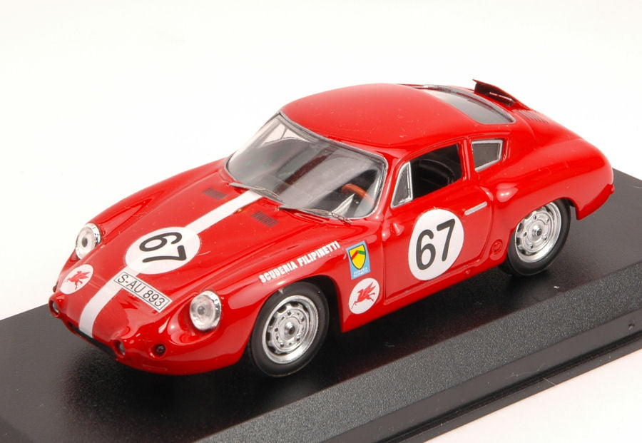 Porsche 356B Abarth Gtl N.67 5th Rossfeld Hill Climb H.MULLER – Best Model 1:43