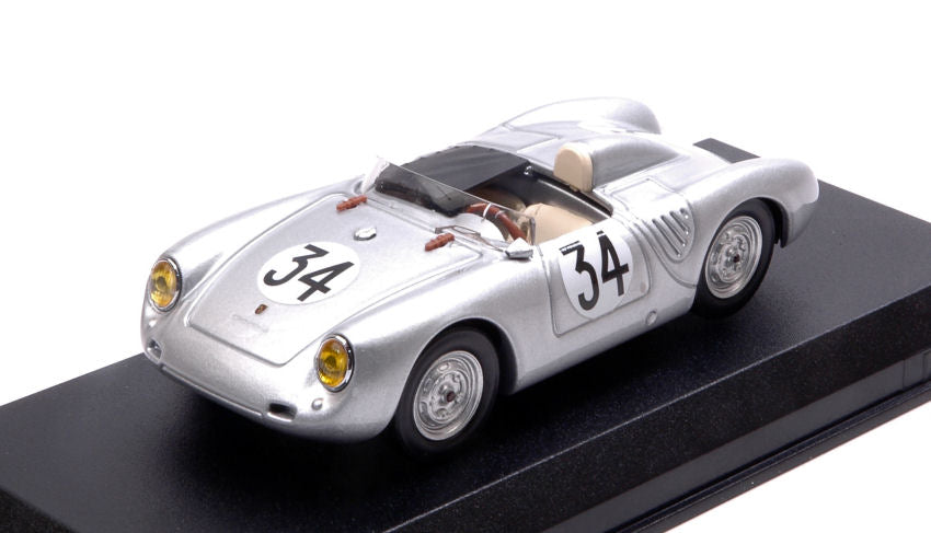 Porsche 550 Rs N.34 24 H Le Mans 1958 "franc" (j.dewes)-j.kerguen – Best Model 1:43