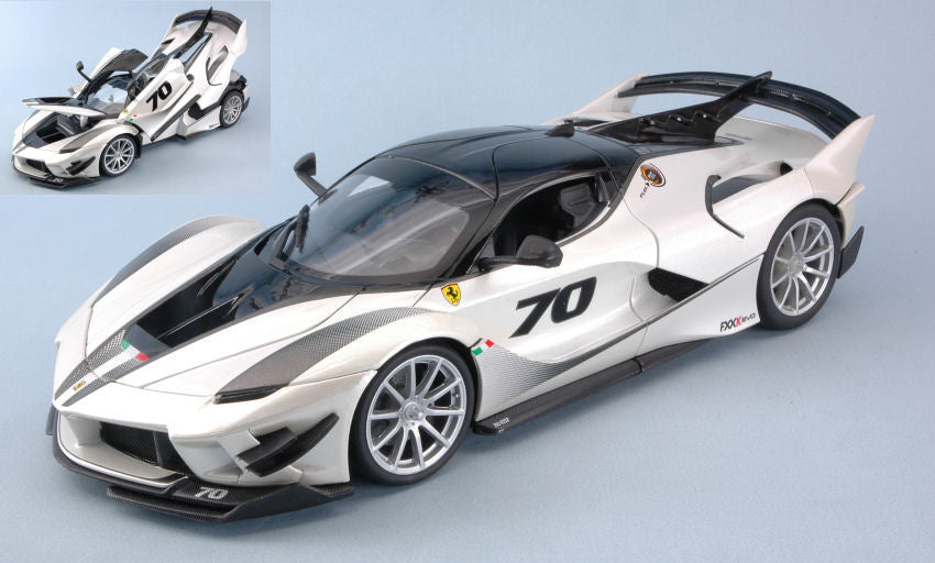 Ferrari Fxx-k Evo N.70 White – Burago 1:18