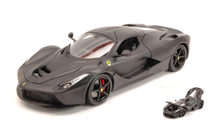 Ferrari La Ferrari 2013 Matt Black Signature – Bburago 1:18