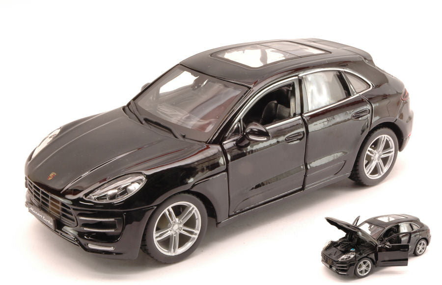 Porsche Macan 2013 Black – Bburago 1:24