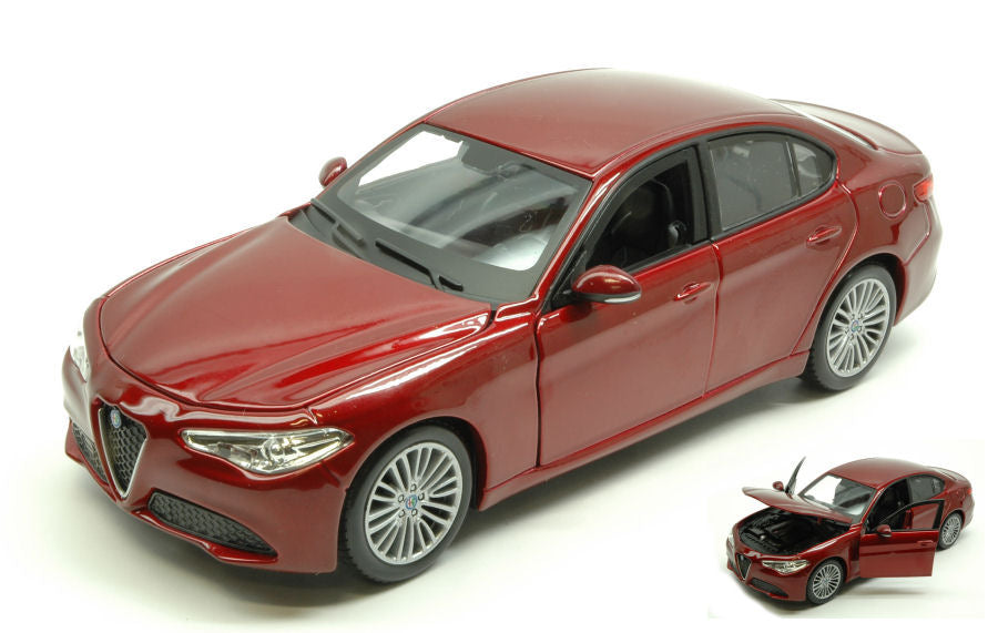 Alfa Romeo Giulia 2016 Red – Burago 1:24