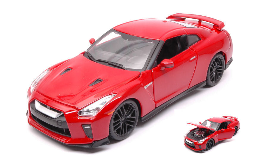Nissan Gt-r 2017 Red – Burago 1:24