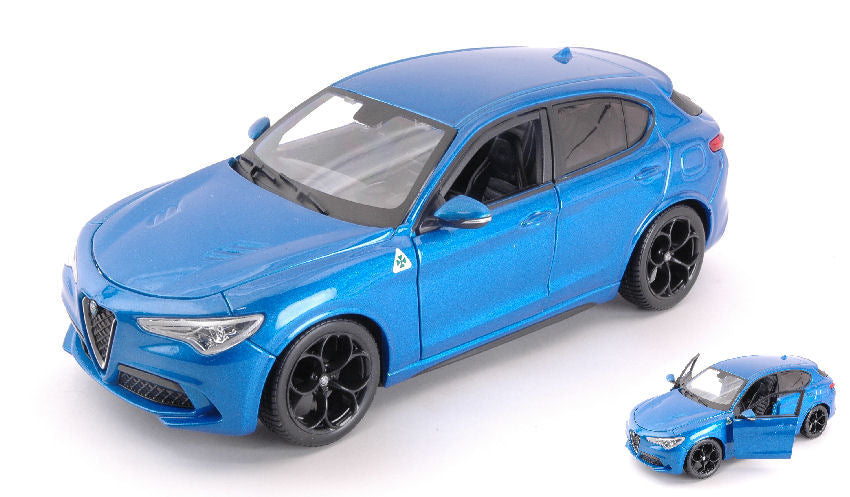 Alfa Romeo Stelvio Blue – Bburago 1:24