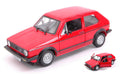 VW Golf MK1 Gti Red – Burago 1:24