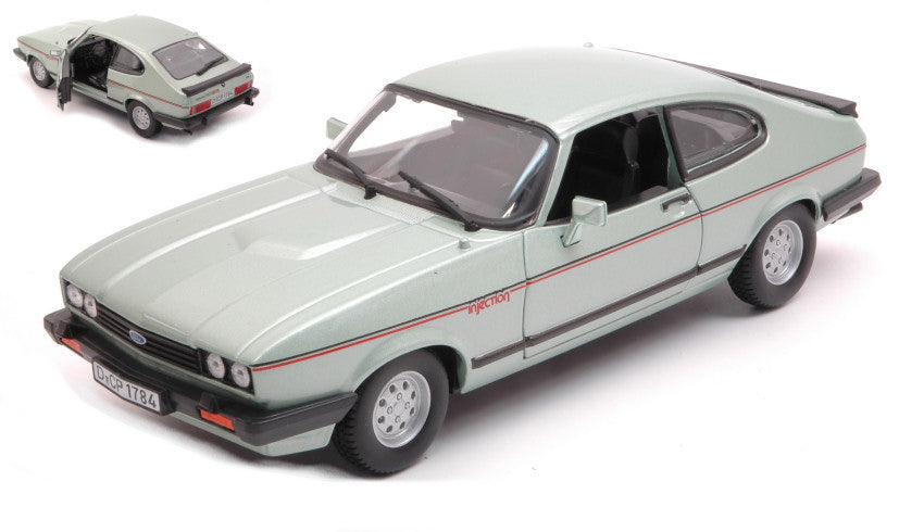 Ford Capri 1982 Light Green – Burago 1:24