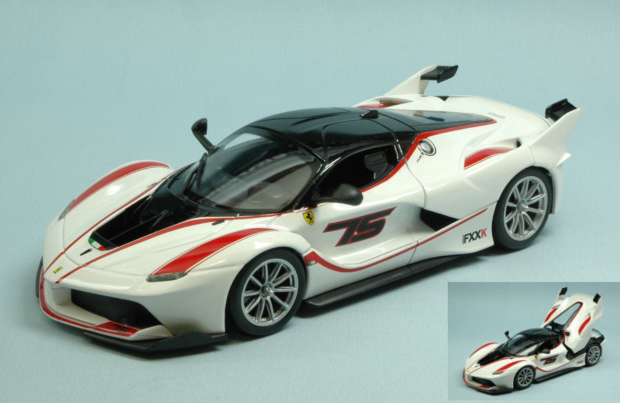 Ferrari Fxx K (kers) 2014 White – Burago 1:24