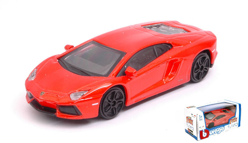 Lamborghini Aventador LP700-4 2011 Orange – Burago 1:43