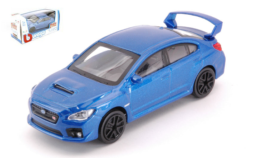 Subaru Wrx Sti 2017 Blue – Burago 1:43