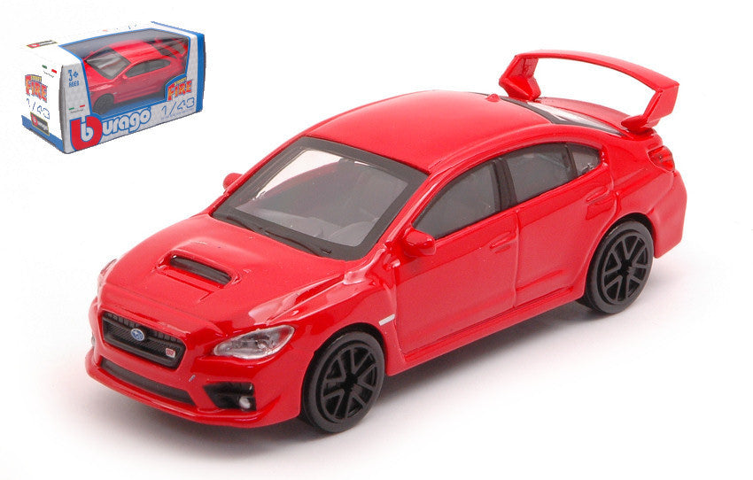 Subaru Wrx Sti 2017 Red – Burago 1:43