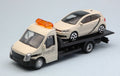 Vw Polo Gti Mark 5 + Flatbed Transporter 1:43 – Bburago