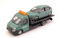 Ford Focus St + Flatbed Transporter 1:43 – Bburago
