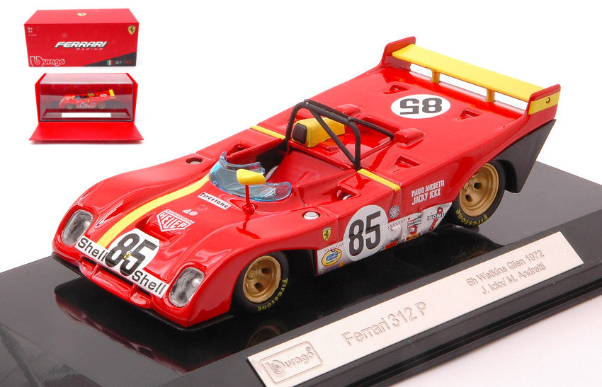 Ferrari 312PB N.85 Winner 6h Watkins Glen 1972 Ickx-andretti – Bburago 1:43