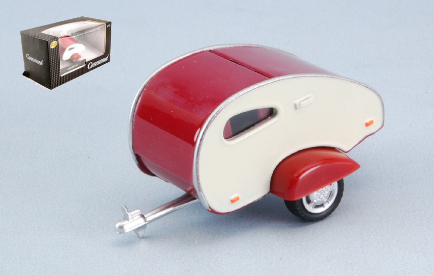 Caravan I Beige/red – Cararama 1:43