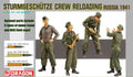 Sturmgeschutze Crew Reloading Russia 1941 Kit – Dragon 1:35