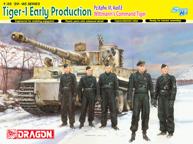 Tiger I Early Production Pz.kpfw.vi,ausf.e Kit – Dragon 1:35