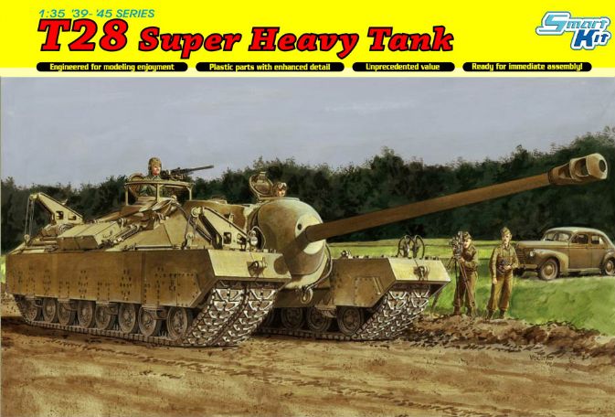 T-28 Super Heavy Tank Kit 1:35 – Dragon