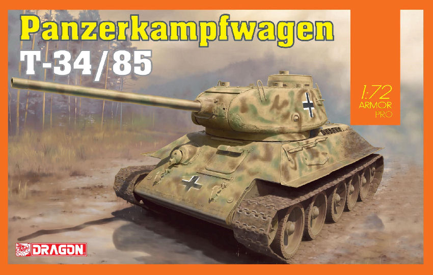 Panzerkampfwagen T-34/85 Kit – Dragon 1:72