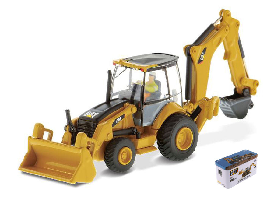 Cat 450E Backhoe – Diecast Master 1:87
