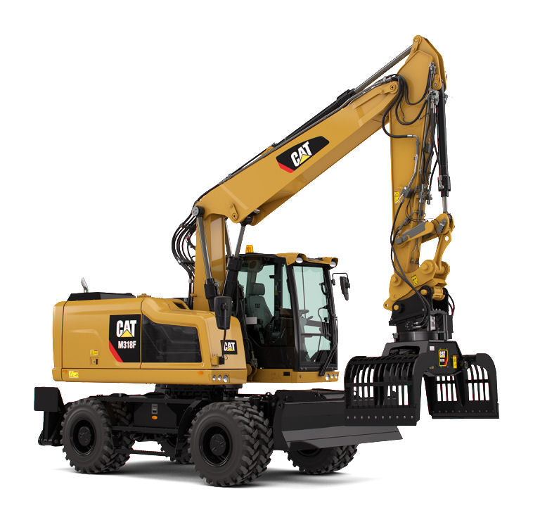 Cat M318F Wheeled Excavator – Diecast Master 1:50
