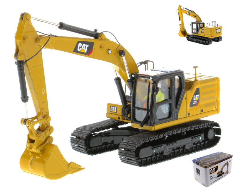 Cat 323 Hydraulic Excavator Next Generation – Diecast Master 1:50