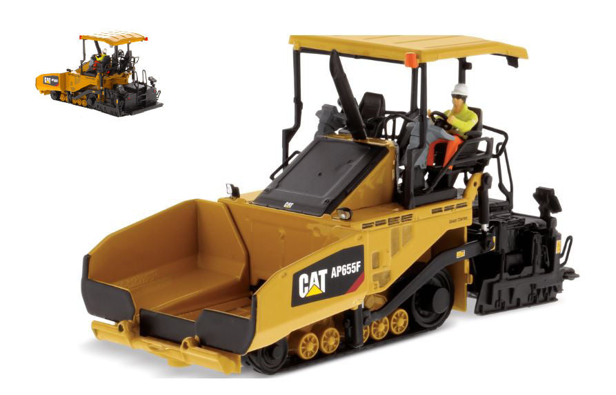 Cat AP655F Asphalt Paver – Diecast Master 1:50