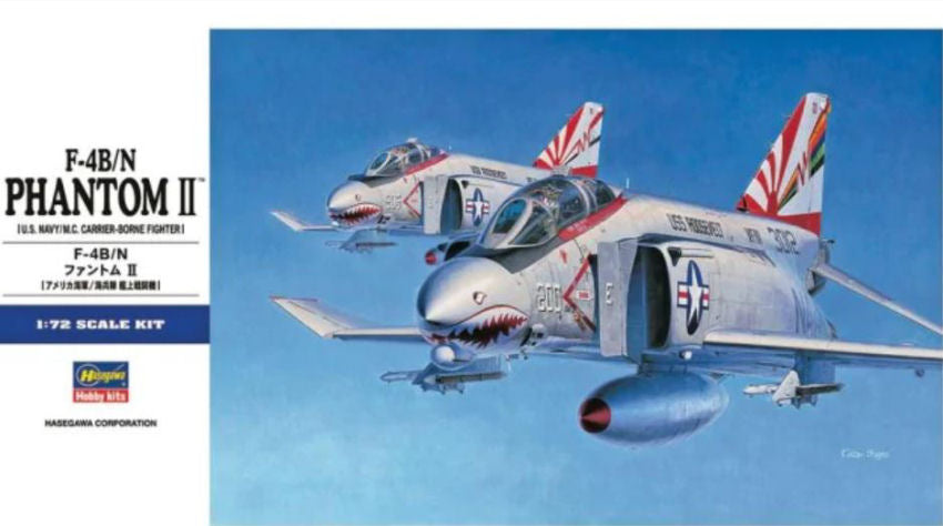 F-4B/N Phantom Ii Kit 1:72 – Hasegawa