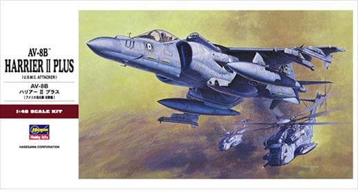 AV-8B Harrier Ii Plus Kit – Hasegawa 1:48