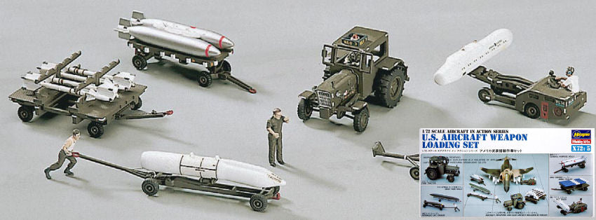 U.S.AIRCRAFT Weapon Loading Set Kit – Hasegawa 1:72