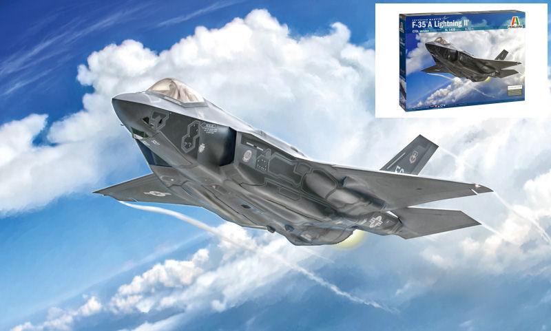 F-35A Kit 1:72 – Italeri