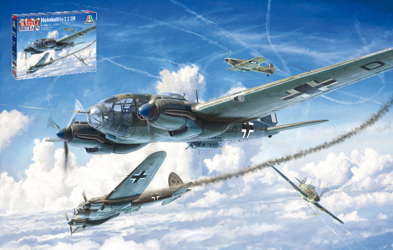 He 111 H-6 Battle Of Britain 80Th Ann.Kit 1:72 – Italeri