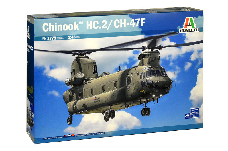 Chinook HC.2 CH-47F Kit – Italeri 1:48