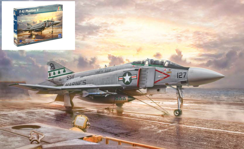 F-4J Phantom Ii Kit – Italeri 1:48