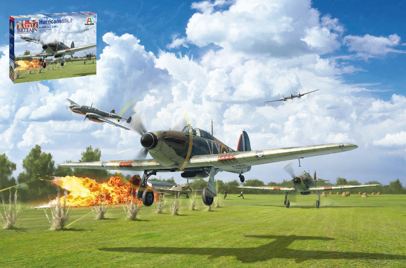 Hurricane Mk.i Battle Of Britain 80th Ann.kit – Italeri 1:48