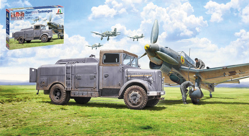 Opel Blitz Tankwagen KFZ.385 Battle Of Britain 80th Ann.kit – Italeri 1:48