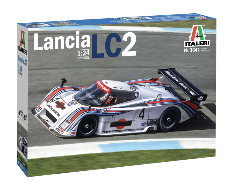Lancia LC2 Martini Sport Prototipi Anni 80 Kit – Italeri 1:24