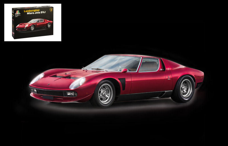 Lamborghini Miura Jota Svj Kit – Italeri 1:24
