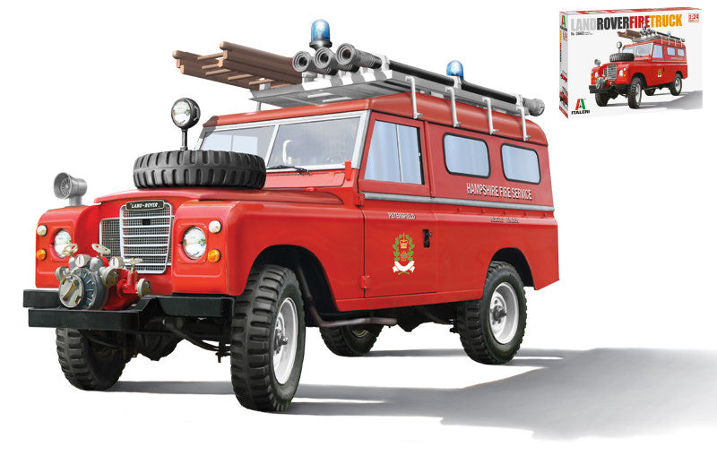 Land Rover Fire Truck Kit 1:24 – Italeri