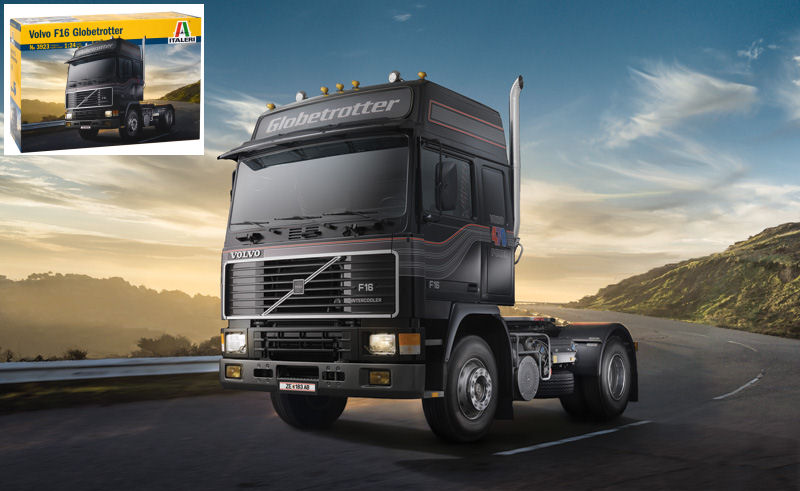 Volvo F-16 Globetrotter Kit – Italeri 1:24